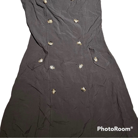 Army Green Le Chateau Dress - Picture 2 of 5